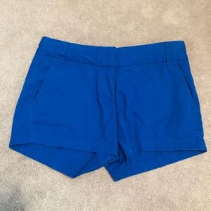 Cobalt Blue Chino Shorts